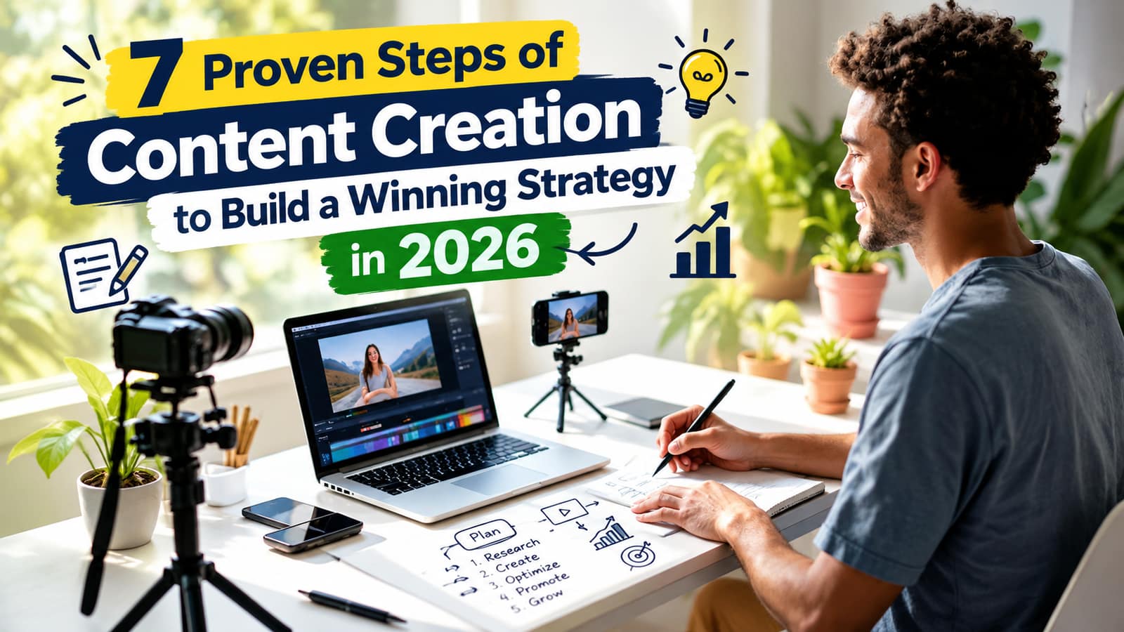 7 Proven Steps of Content Creation to Build a Winning Strategy in 2026