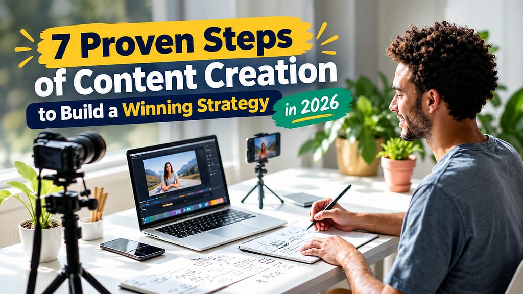 7 Proven Steps of Content Creation to Build a Winning Strategy in 2026